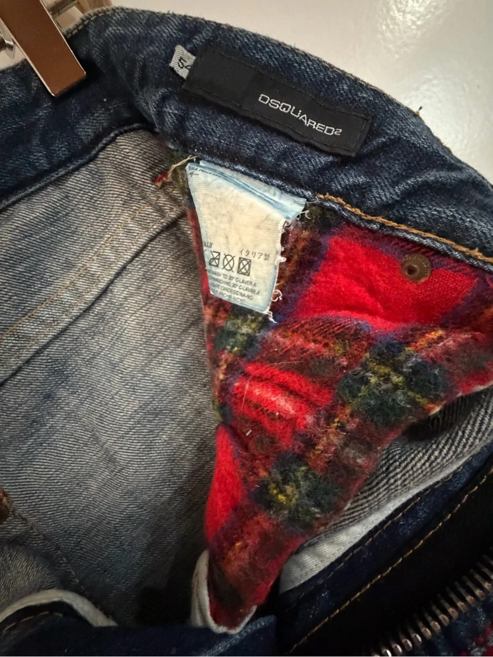 DSQUARED2 Dark Blue Denim Jeans